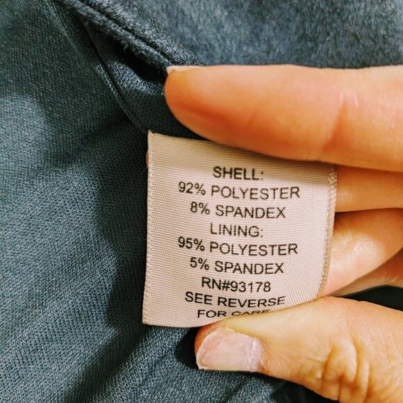 Philosophy NWOT Dark Gray Zip Up Moto Jacket Size XS - Picture 7 of 7